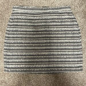 Madewell Tweed High Waisted Mini Skirt